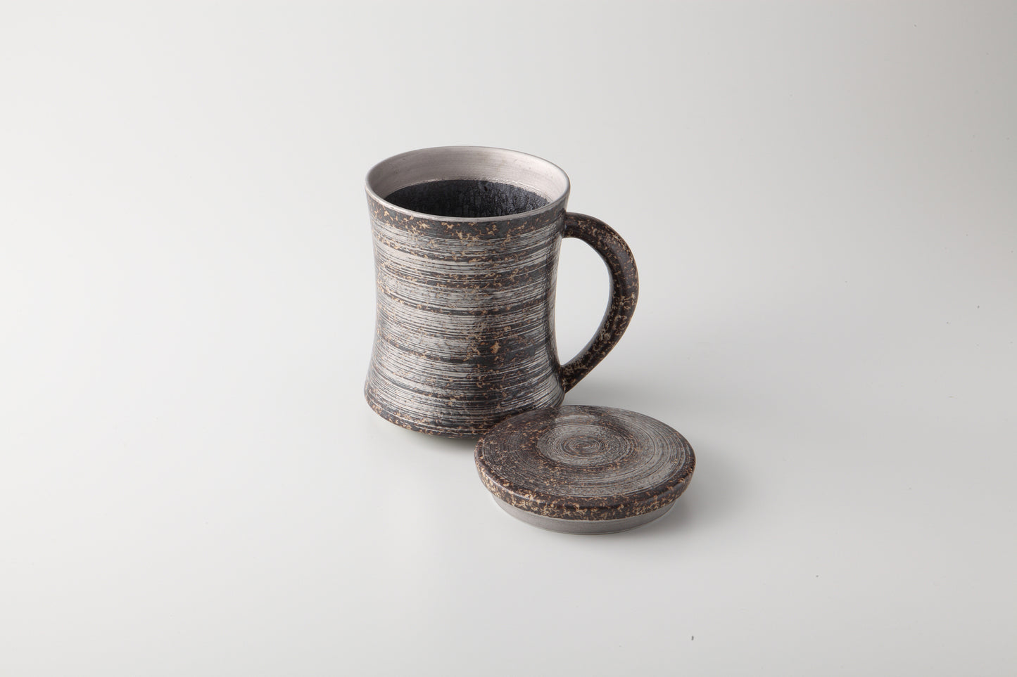 誉 homare - 特大 蓋付マグ(銀)