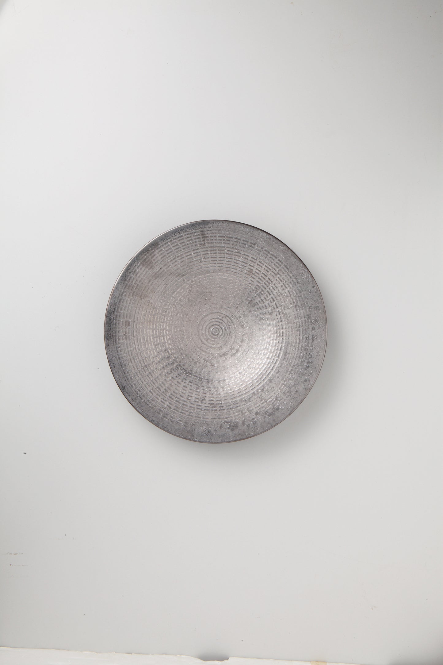 壱 ichi - 飛カンナ26㎝平皿(銀)