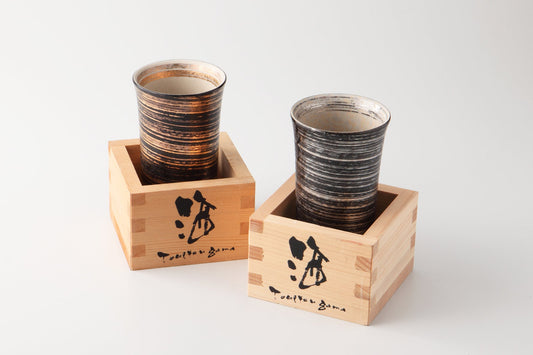 蓮 ren - 桝付一口カップ ペア