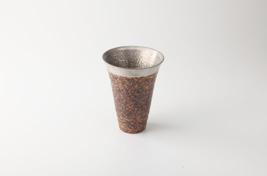 宙 sora - フリーカップ　中空外陶内錫（銅）　【名入れ可】