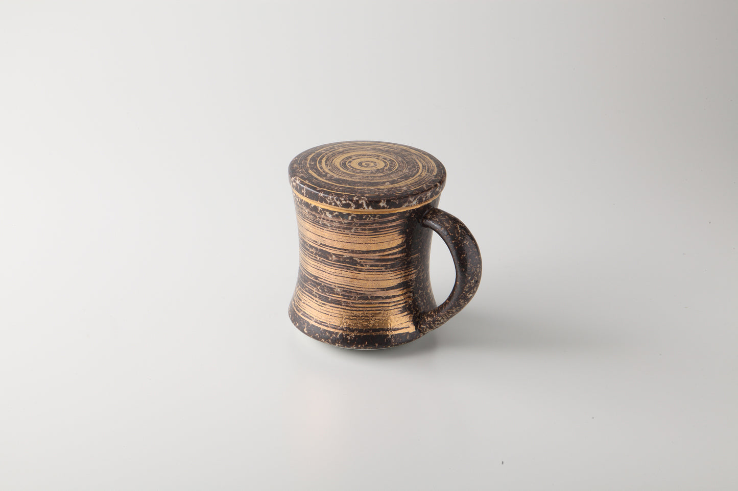 誉 homare - 大 蓋付マグ（金）