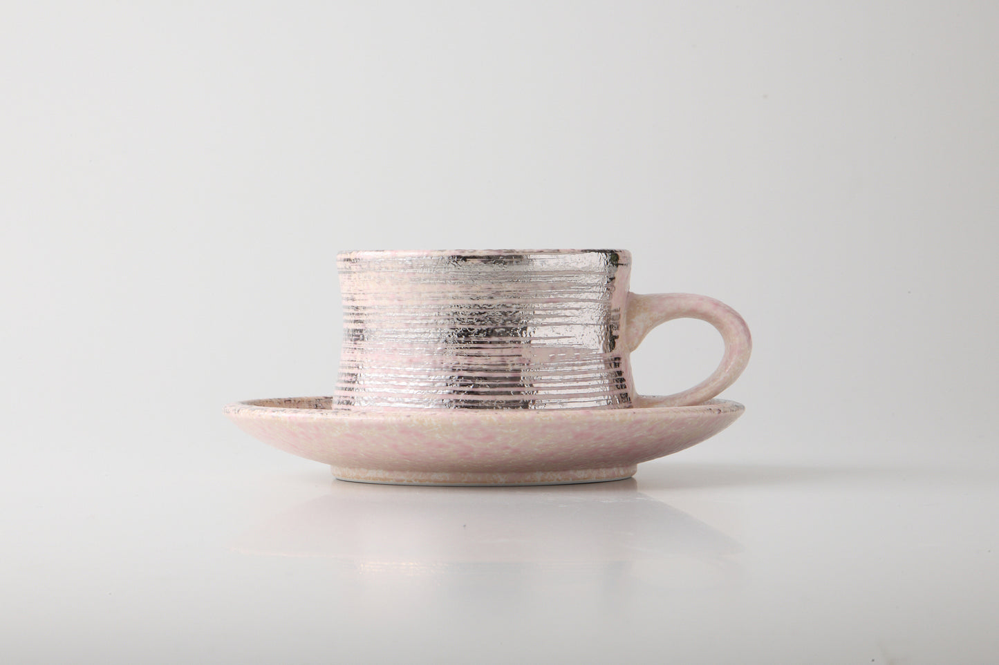 晃　hikaru - 珈琲碗皿（桃）