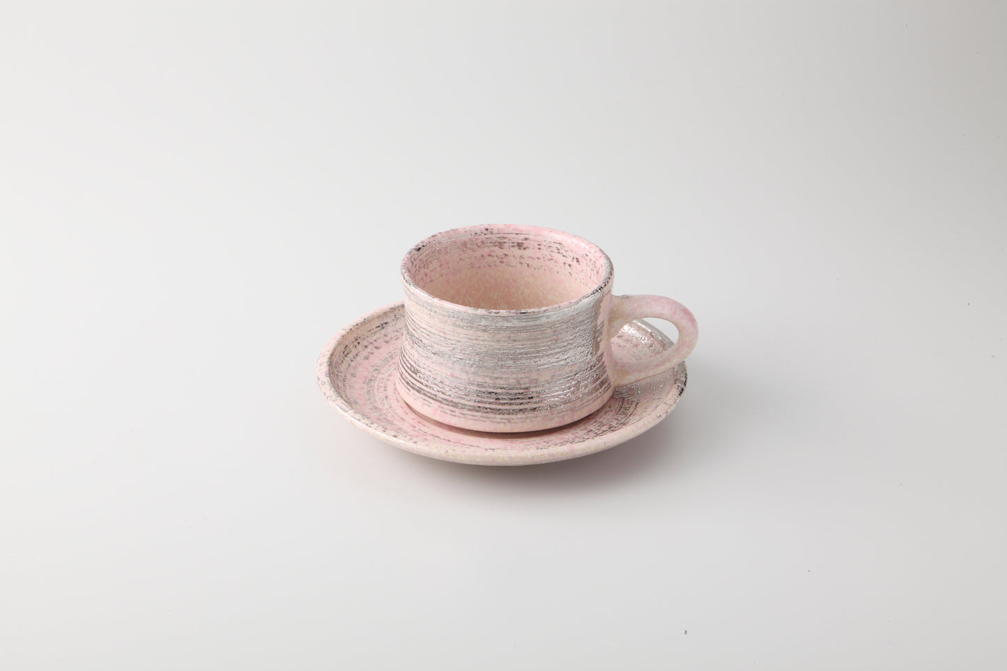 晃　hikaru - 珈琲碗皿（桃）