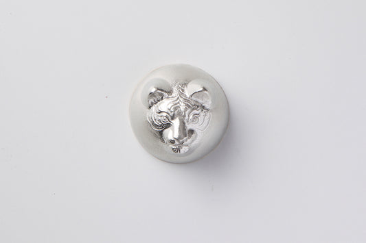 干支ぐい吞 寅 金箔 - 610081