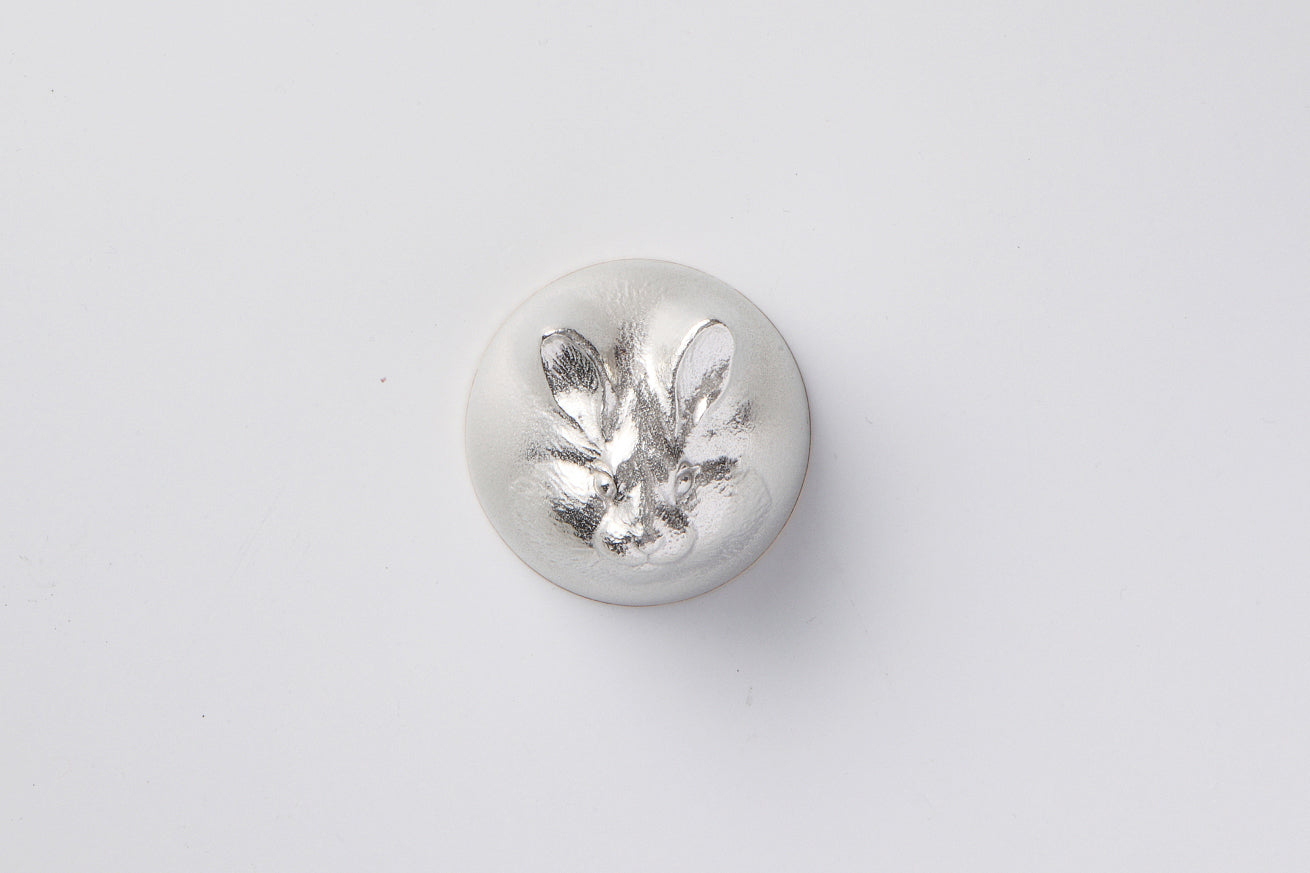 干支ぐい吞 卯 金箔 - 610082