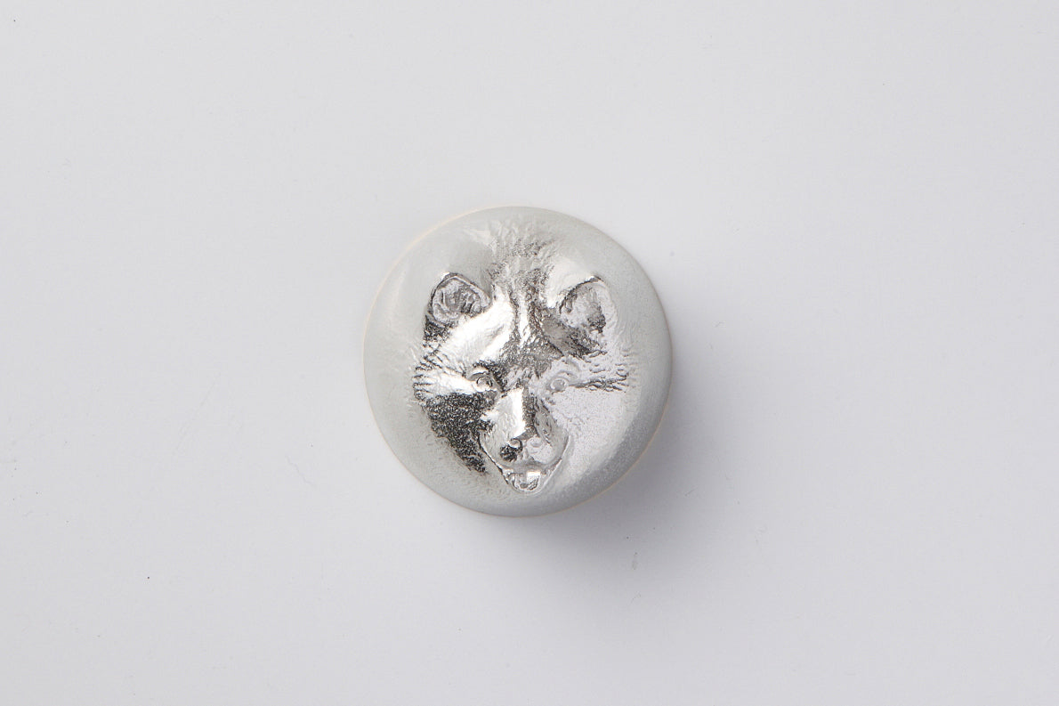 干支ぐい吞 戌 金箔 - 610089