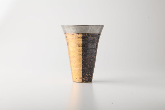 和 yamato -  フリーカップ（金）中空外陶内錫　【名入れ可】